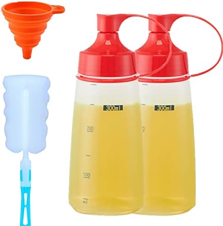 SUJUDE Condiment Squeeze Bottles for Kitchen Use - Pantry Homeessential