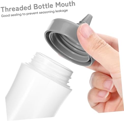 Mikinona Essential Condiment Squeeze Bottles 4-Pack Reusable Leakproof Easy to Carry