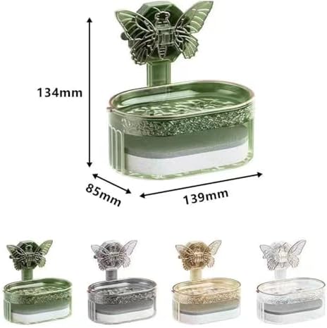 Unique Suction Cup Soap Box for Bathrooms
