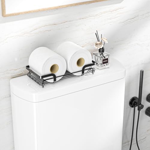 XILIMEN Toilet Paper Storage Holder Metal Vanity Tray