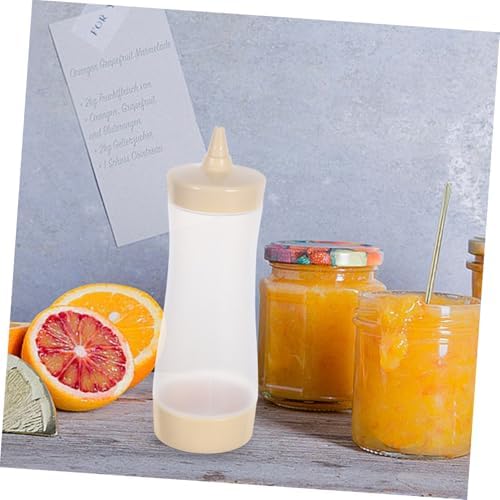 Reusable Condiment Squeeze Bottles Set of 3 for Kitchen Entertaining