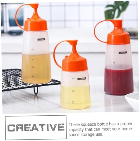 SHOWERORO Salad Squeeze Reusable Storage Bottles - 4 Pack