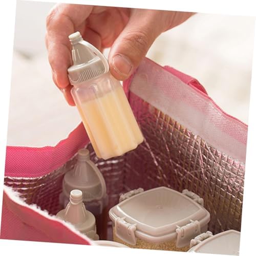 High-Quality 12-Pack Portable Condiment Squeeze Bottles