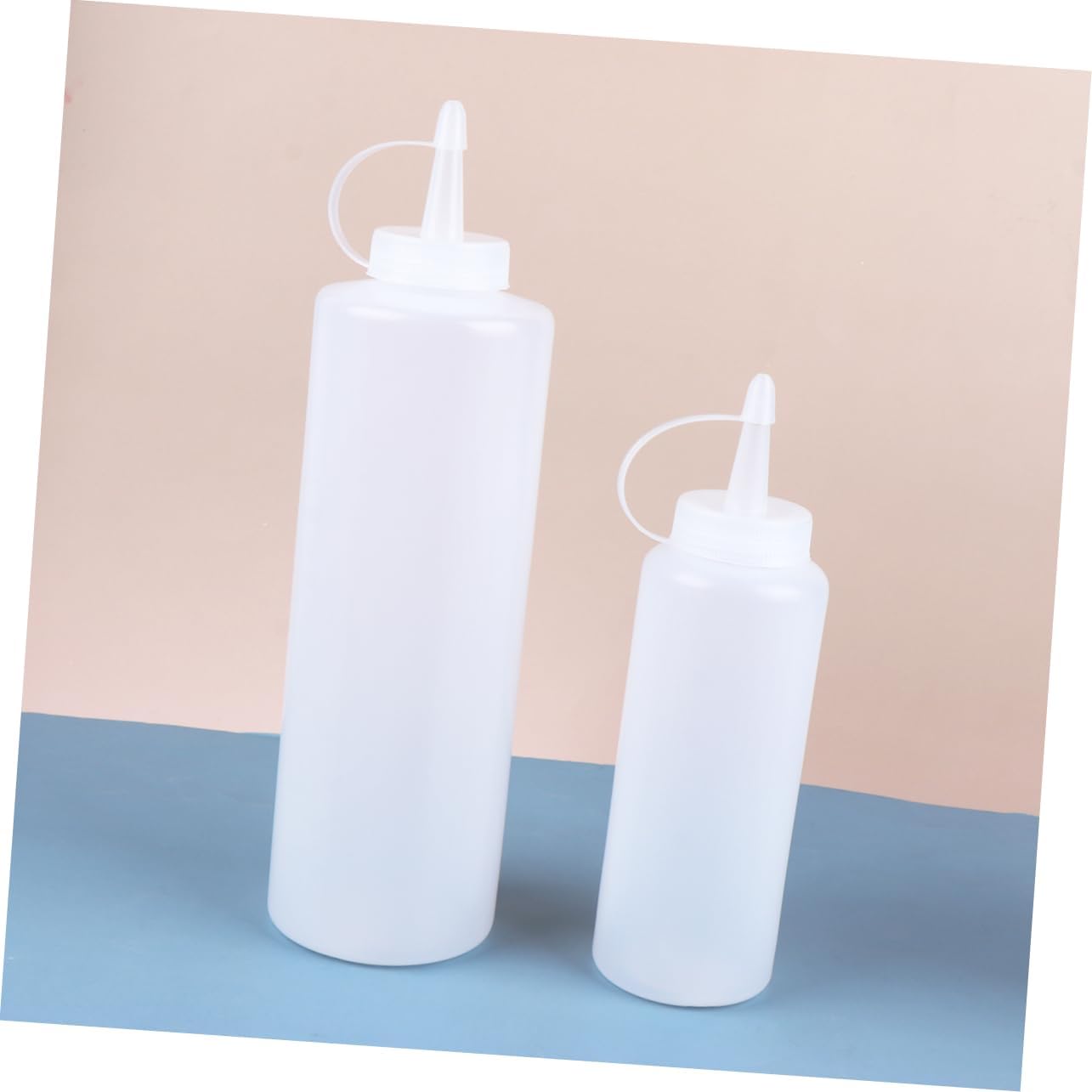 4pcs Salad Dressing Bottles with Lids for Kitchen Use
