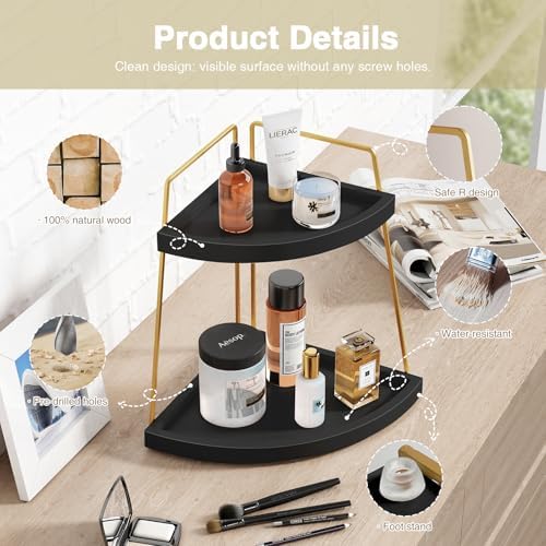 Versatile 2-Tier Corner Organizer
