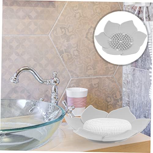 Alipis Floral Soap Holder Silicone