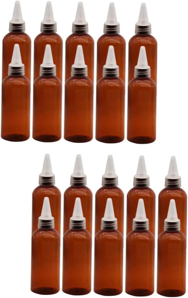 Cabilock 20-Piece Spout Dispenser Set Reusable Liquids Ketchup Soap Vinegar More
