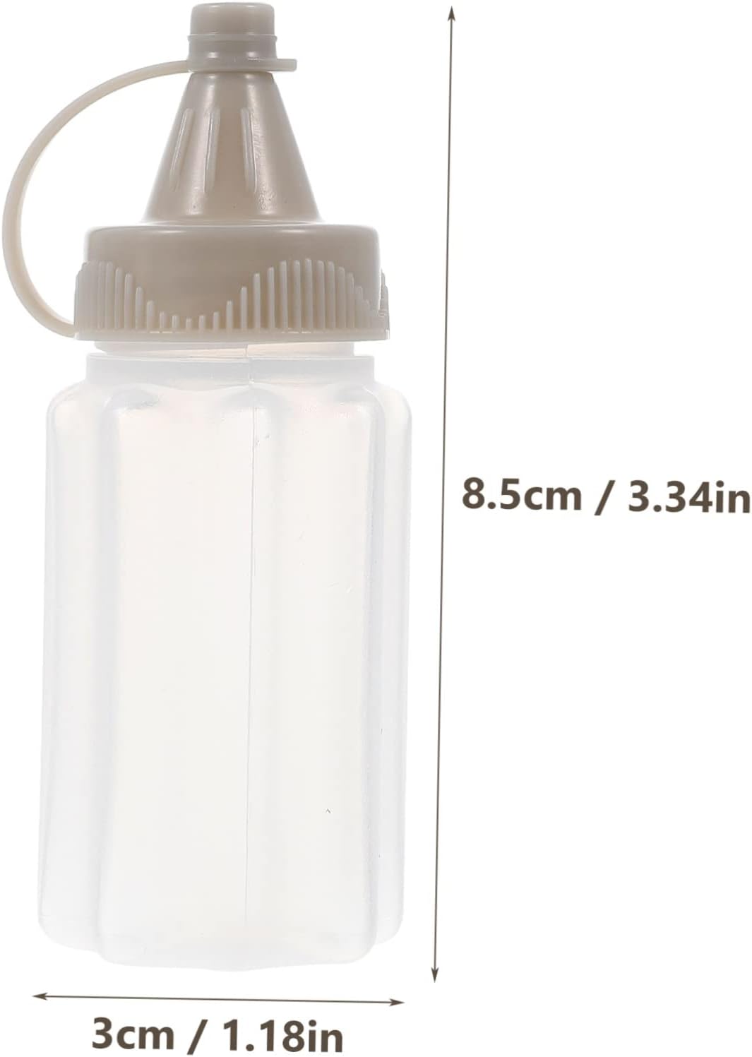8 Pcs Condiment Squeeze Bottles Set for Kitchen