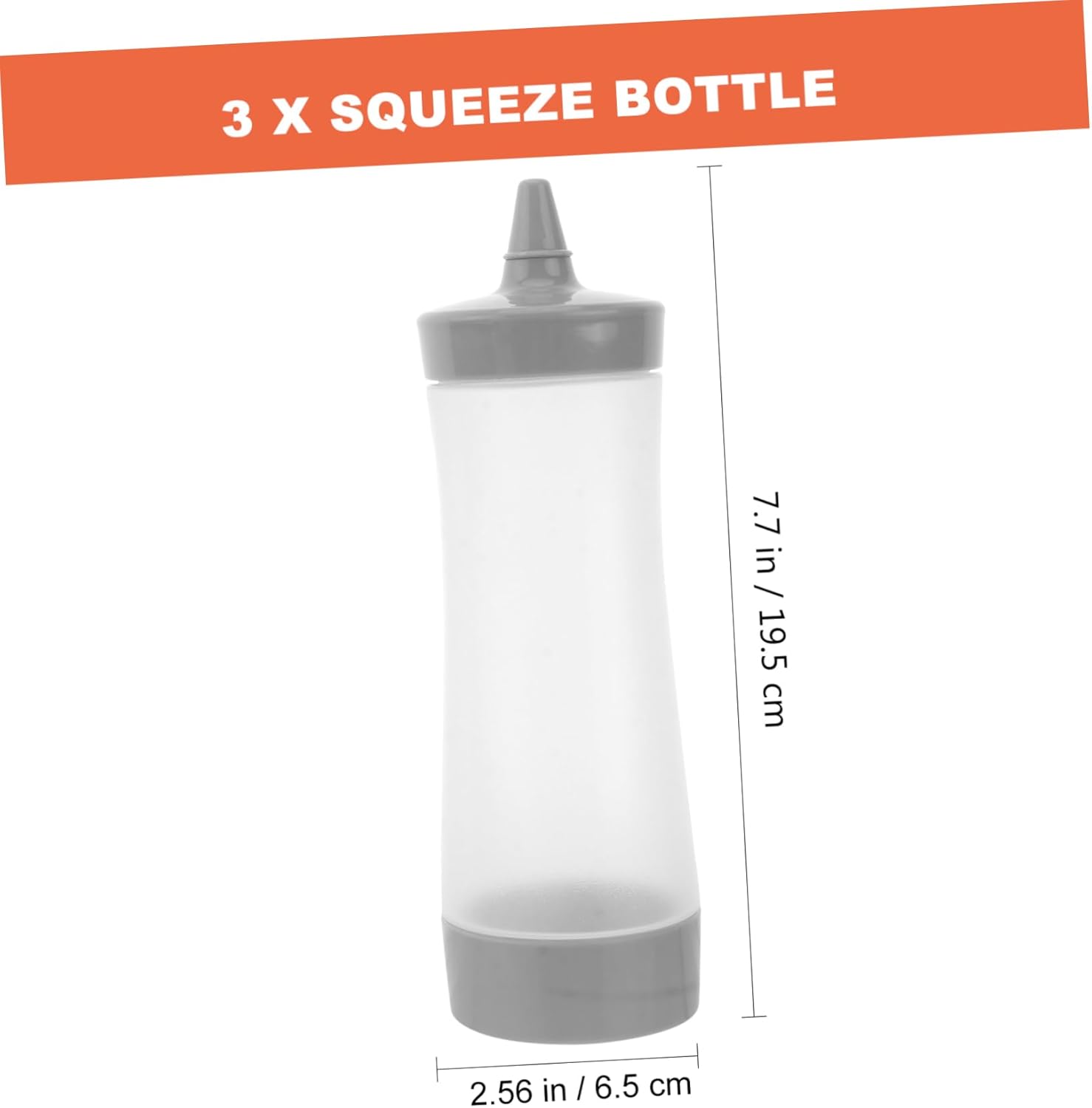 Mikinona Squeeze Bottle Condiment Set