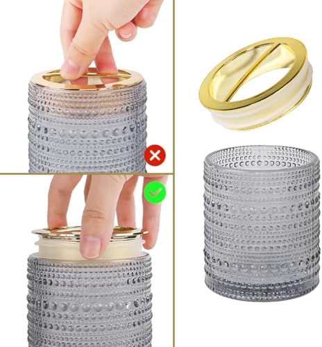 Luxurious Glass Toothbrush Holders Set