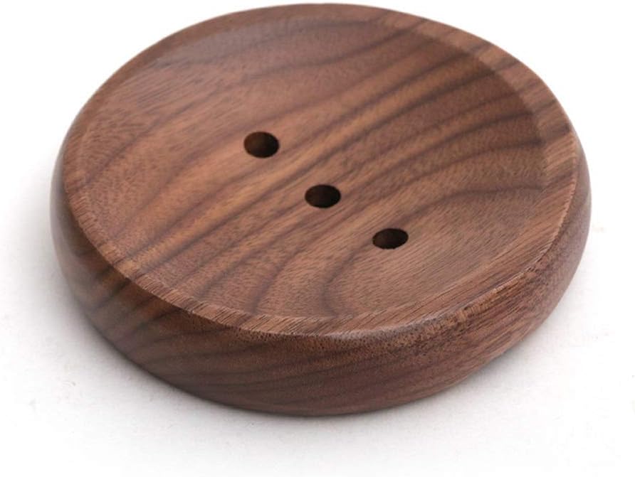 Eco-Friendly Black Walnut Bar soap Holder