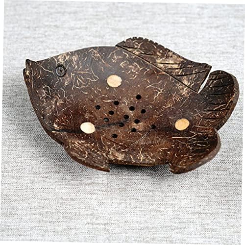 Cute Pet Bowl Holder Coconut Shell Design