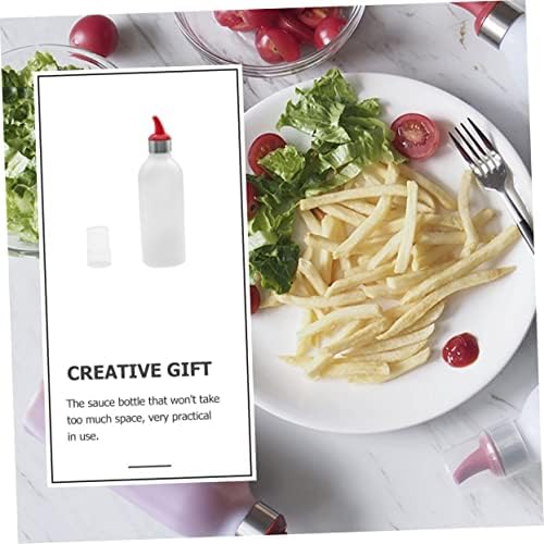 Compact Durable TPR 450ml Condiment Squeeze Bottle for Kitchen Outdoor Use
