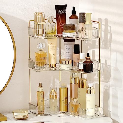 Bathroom Counter Organizer - Corner Organizer for Vanities