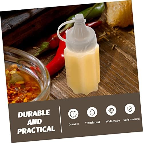 8 Pcs Condiment Squeeze Bottles Set for Kitchen