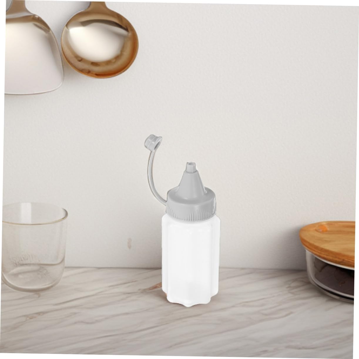 8-Piece Compact Portable Squeeze Condiment Bottles