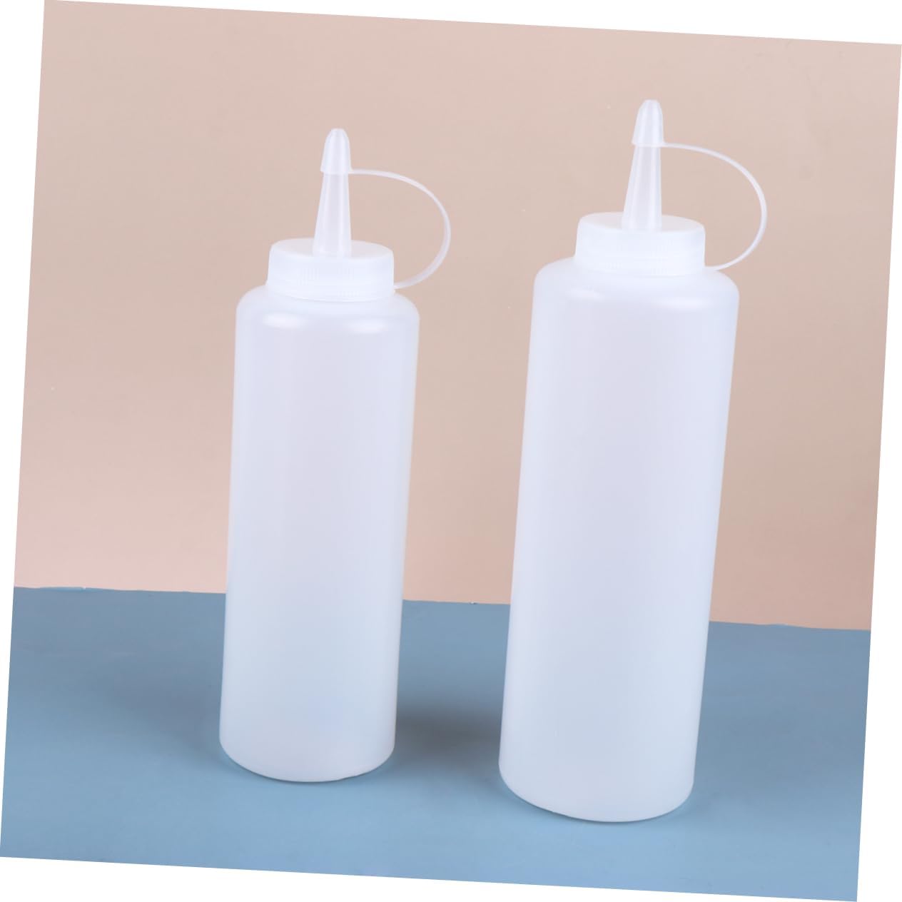 4pcs Salad Dressing Bottles with Lids for Kitchen Use