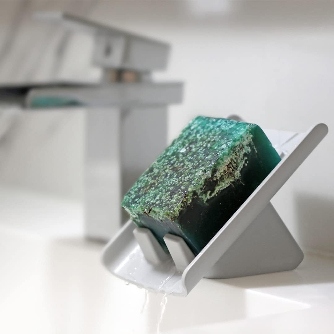 Habitamin Slanted Soap Dish with Suction Cup