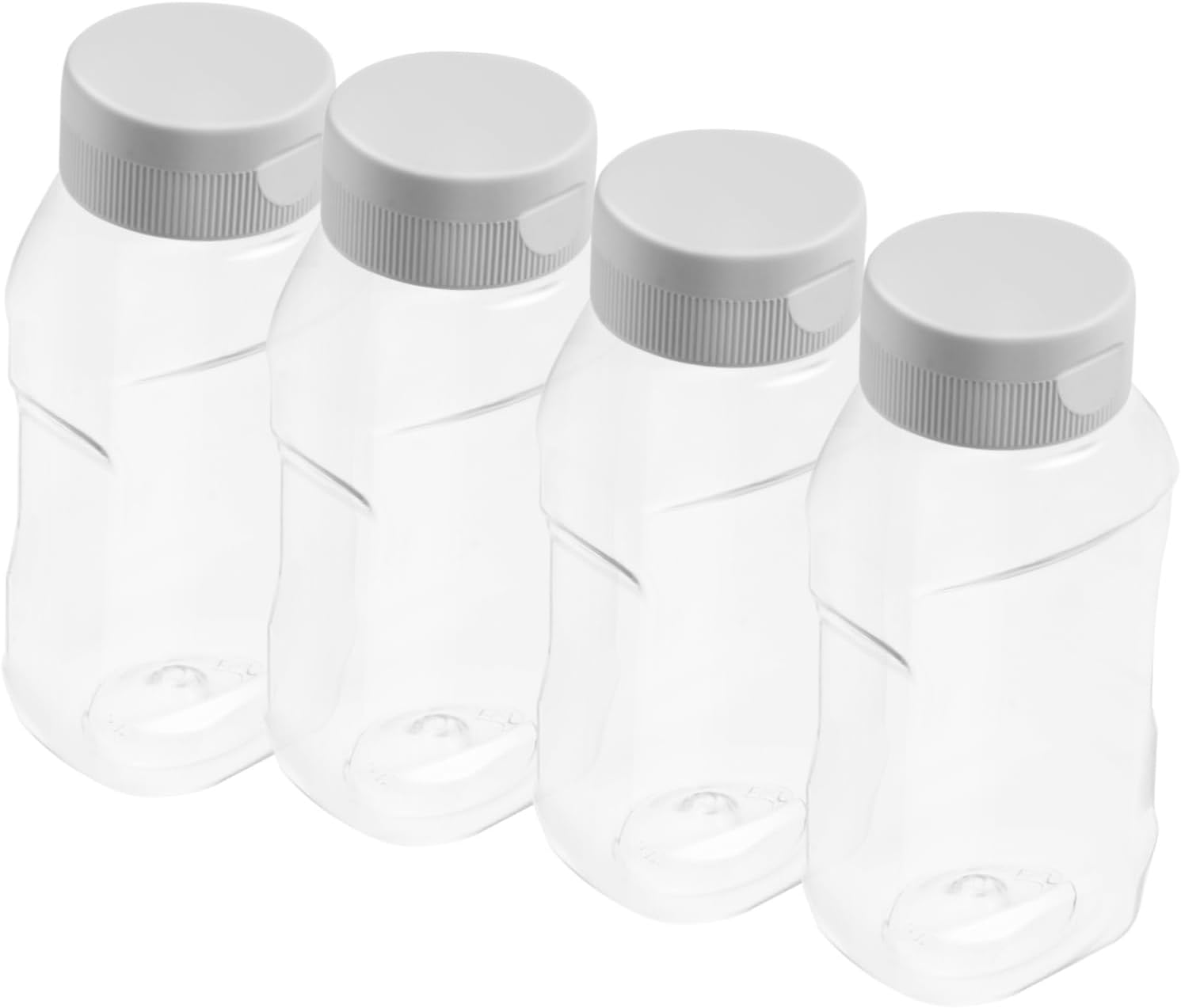 SHOWERORO 4pc Mini Squeeze Bottles
