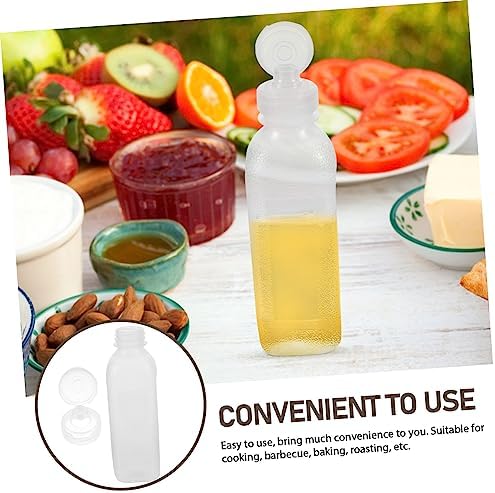 Kitchen Oil Bottle Sauce Condiment Squeeze Bottle Salad Dressing Container