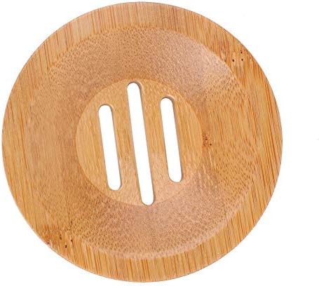 Fragrant 8x8 inch Wooden Soap Tray for Bathroom