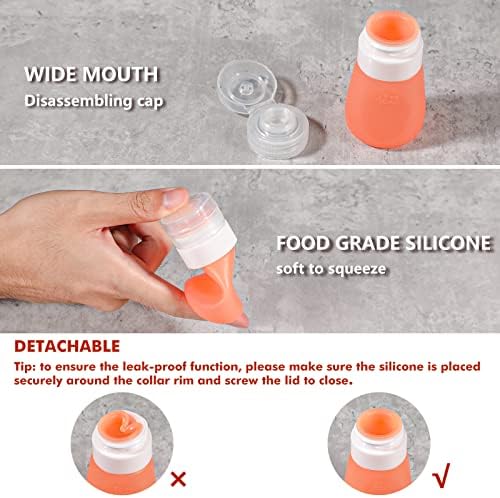 Webake 2oz Leak-Proof Travel Containers
