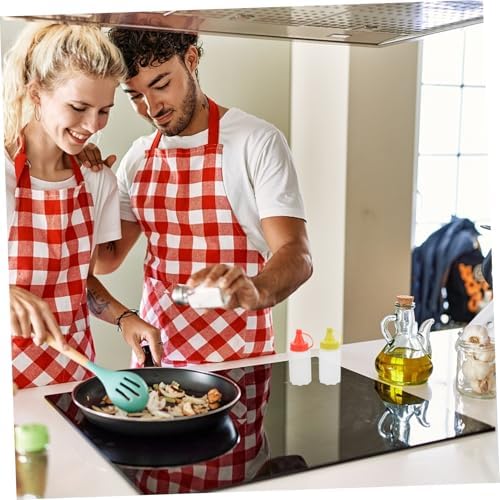 SOESFOUFU Transparent Condiment Squeeze Bottle Set