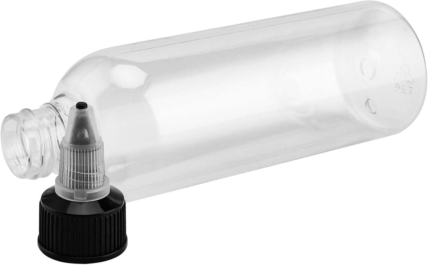 50-Pack 5oz Empty Plastic Squeezing Bottles for Condiment Storage