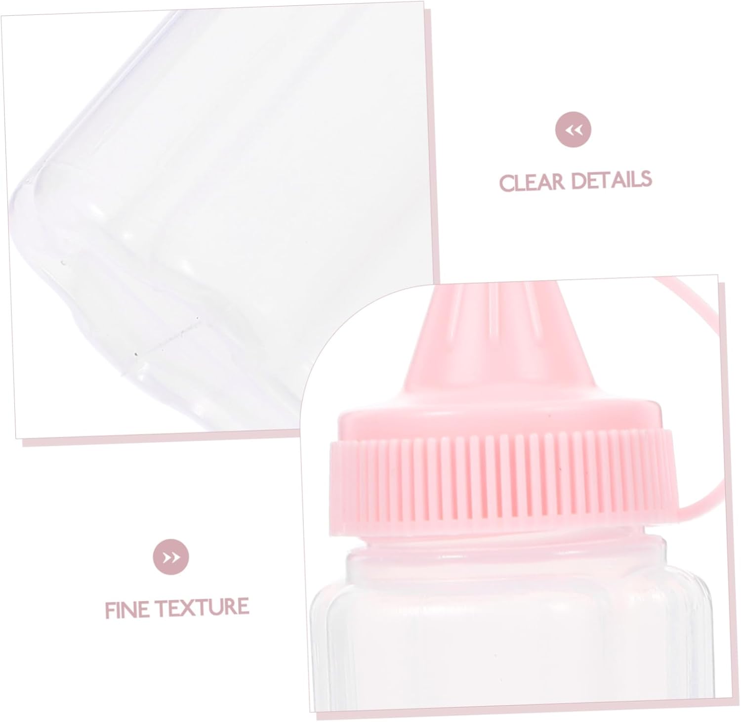 Sleek Squeeze Bottle Set for Ketchup Mustard Salads and More