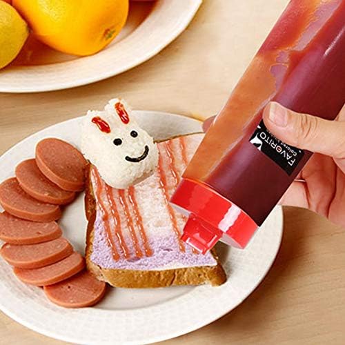 4-Hole Squeeze Bottles for Condiments