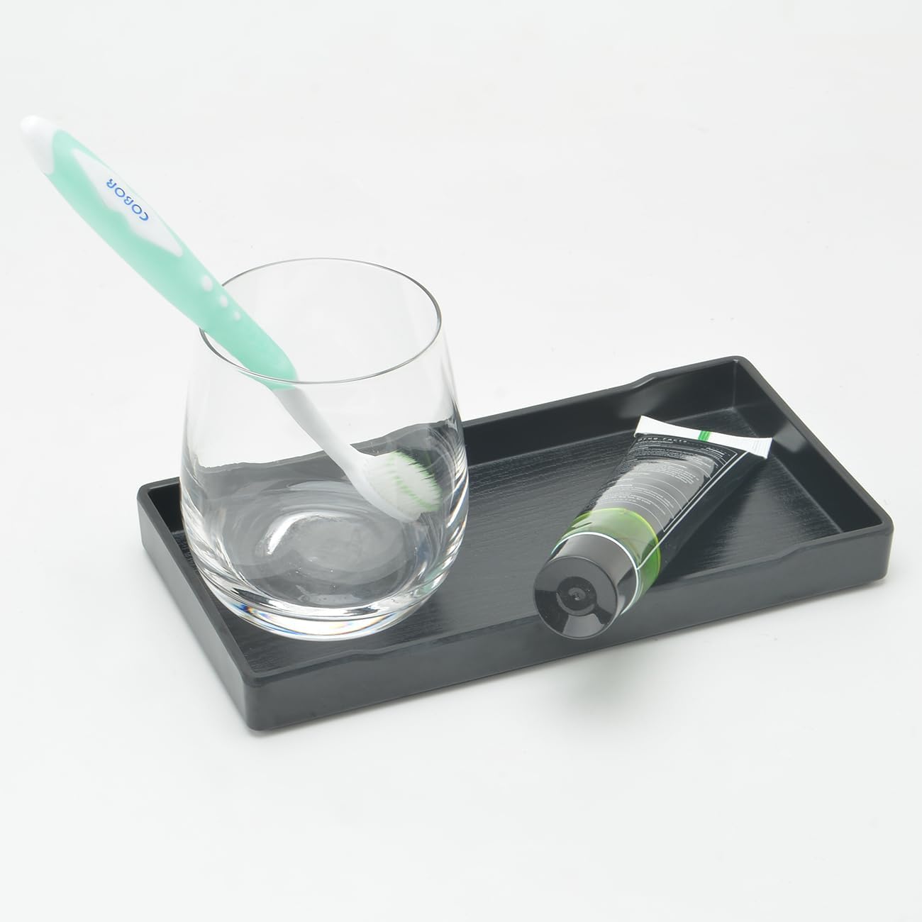 Modern White Bathroom Vanity Organizer