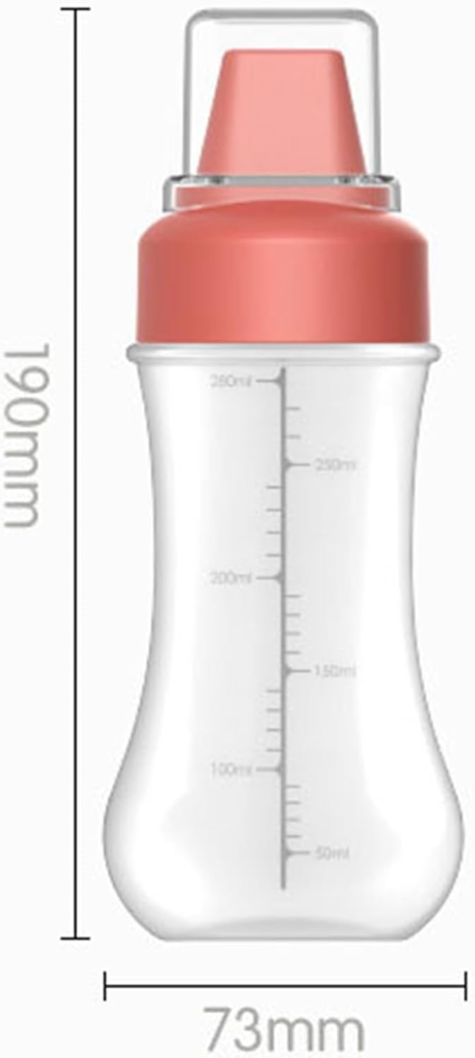 Zerodis 350ml Condiment Squeeze Bottle Effortlessly Dispense Leak-Proof and Durable
