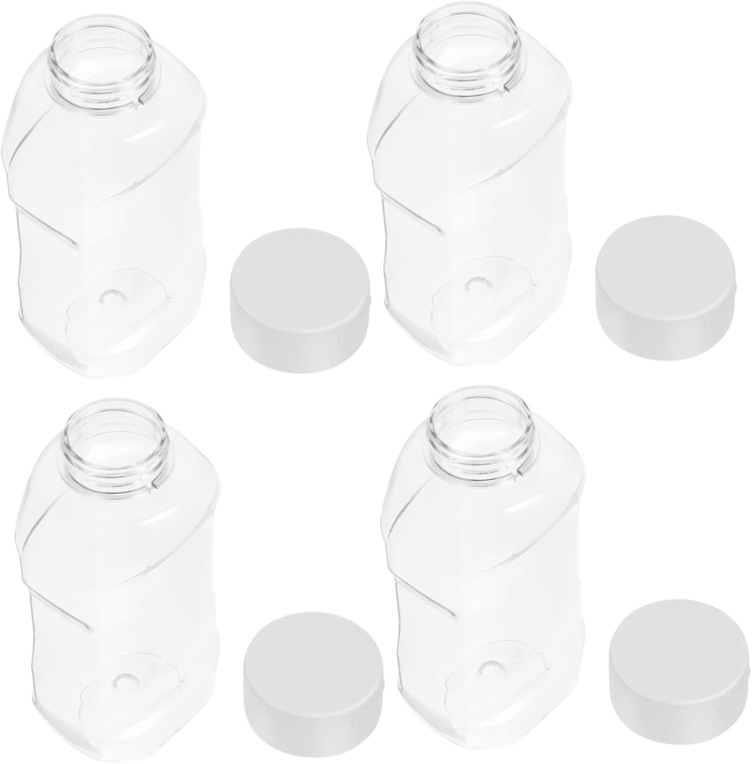 Mini Set of Sturdy Condiment Squeeze Bottles