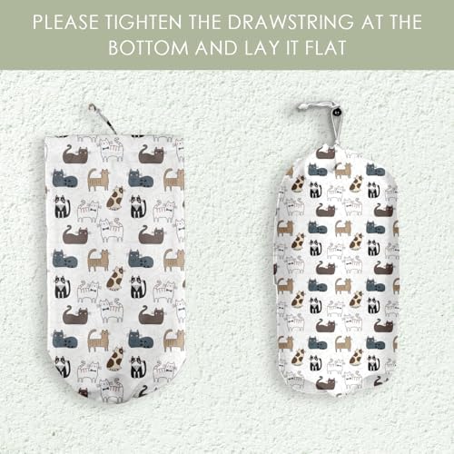 Cute Cat Toiletries Organizer - Portable Durable Kitty Storage Bag