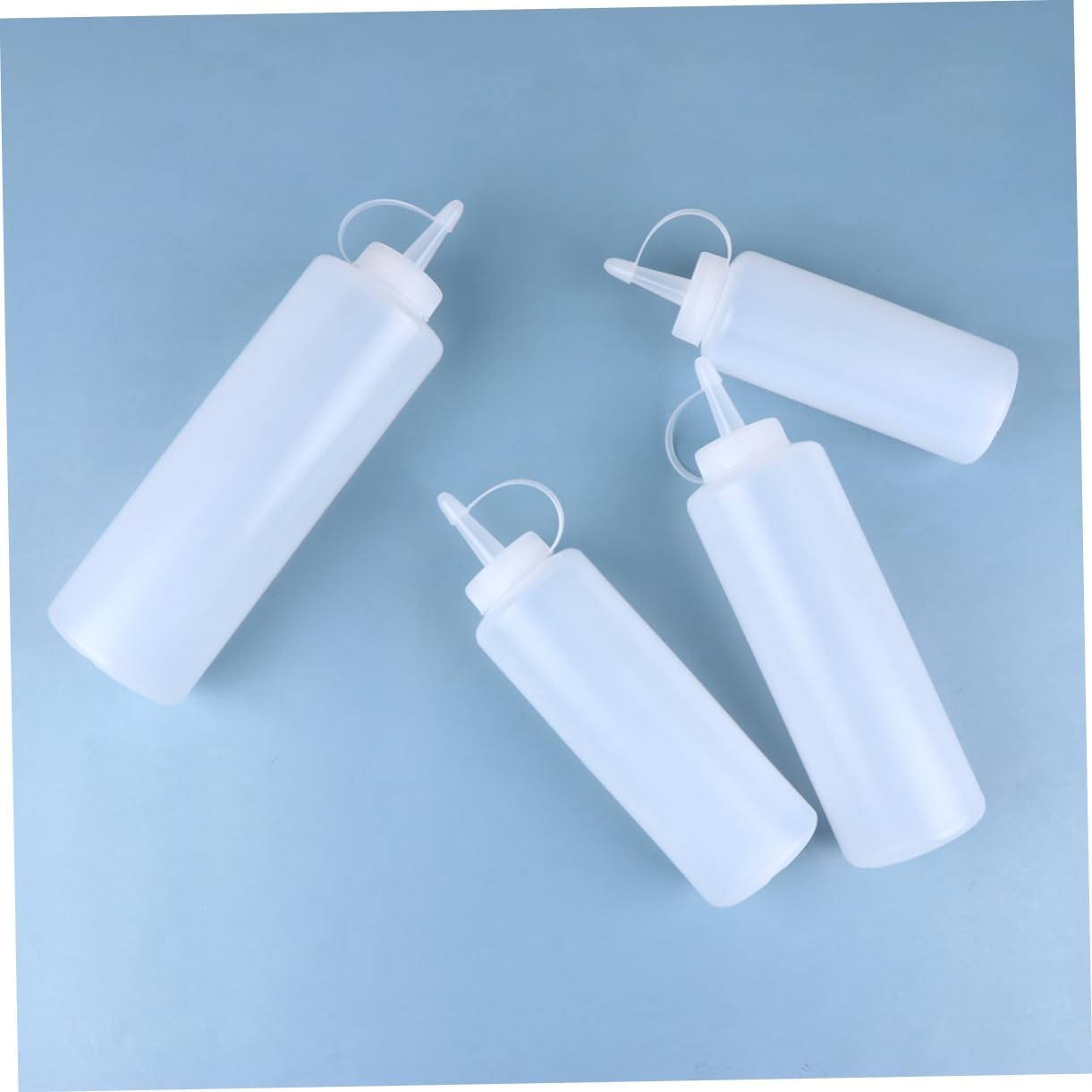 4-pcs Condiment Squeeze Bottles