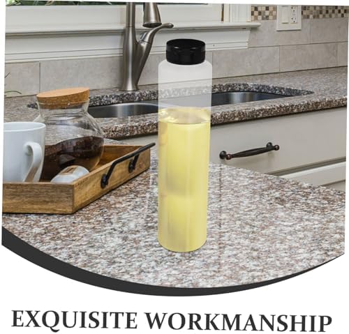 6-Piece Squeeze Bottle Set for Sauces Leak-Proof with Lids