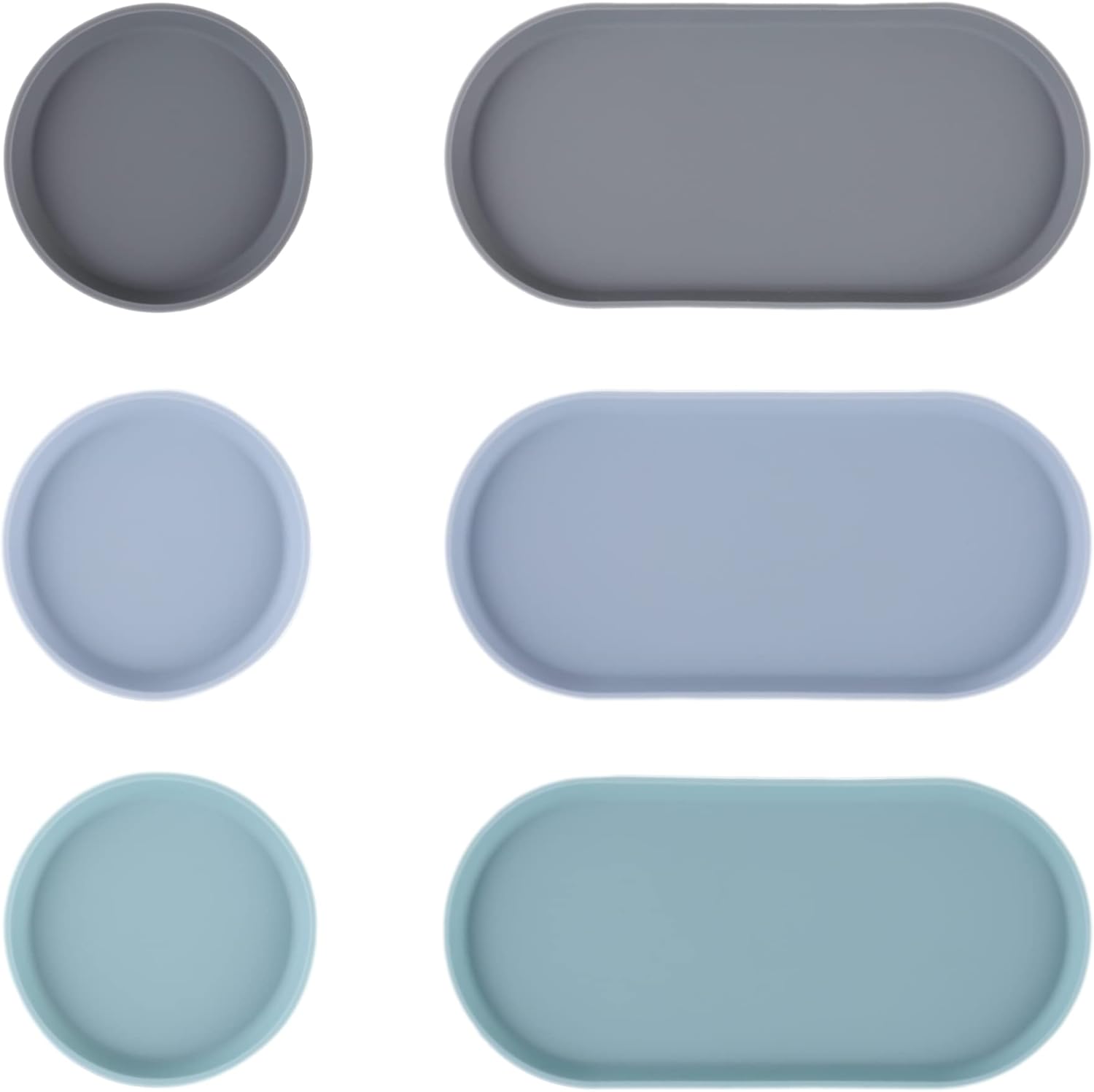 Stylish Silicone Trays Set - Perfect for Organization in Your Home