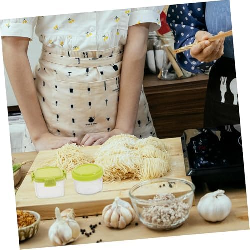 VILLFUL Set of 12 Mini Squeeze Bottles for Seasoning Storage