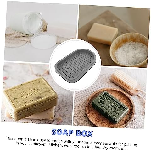 Unomor Sponge Holder Soap Storage Tray for Kitchen Bathroom