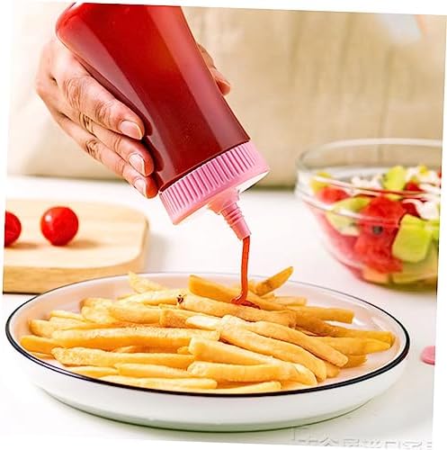 Durable Kitchen Condiment Squeeze Bottles
