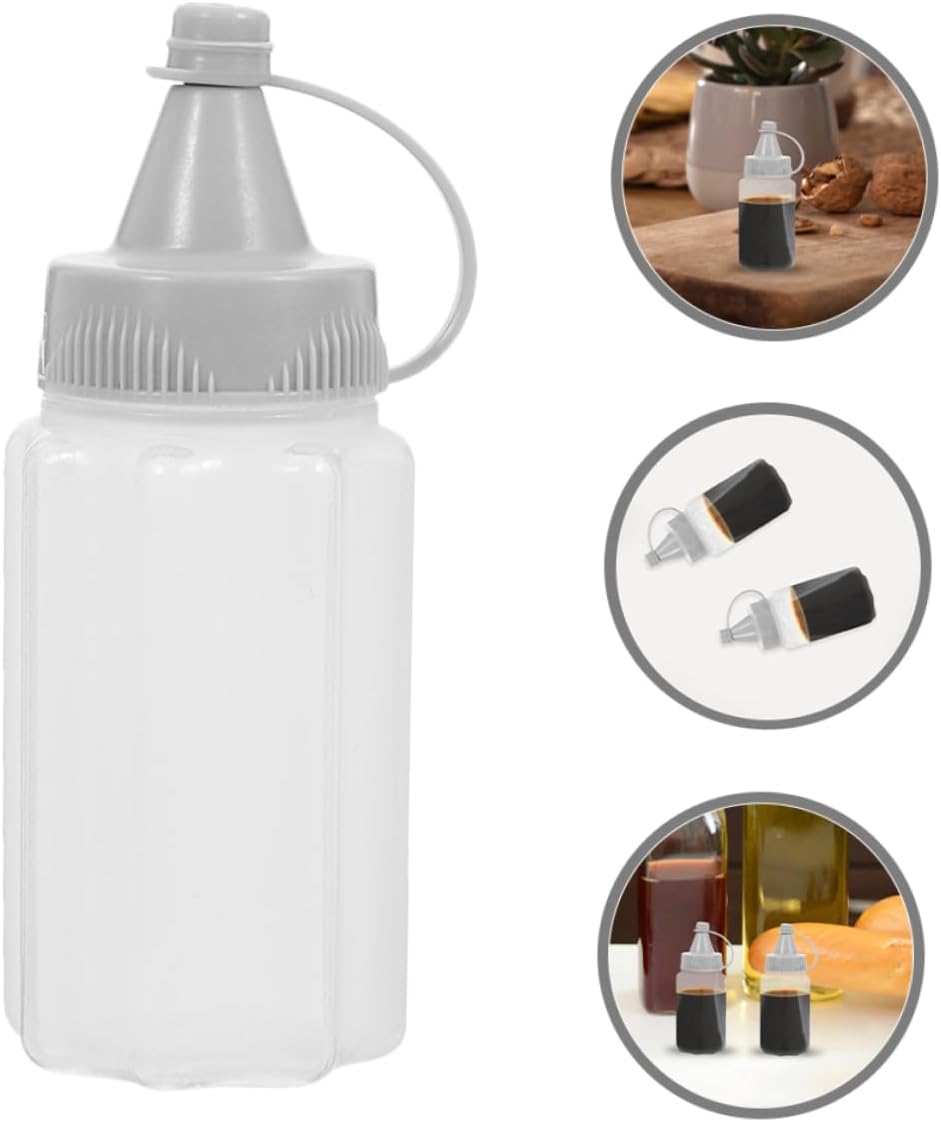 8 pack condiment squeeze bottles 30ml