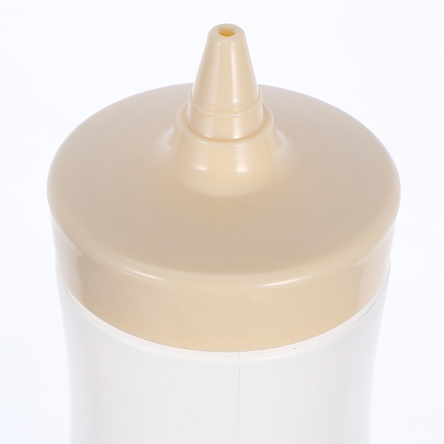 Kichvoe 3-Pack Condiment Squeeze Bottles - Beige Plastic - 65x65x19cm