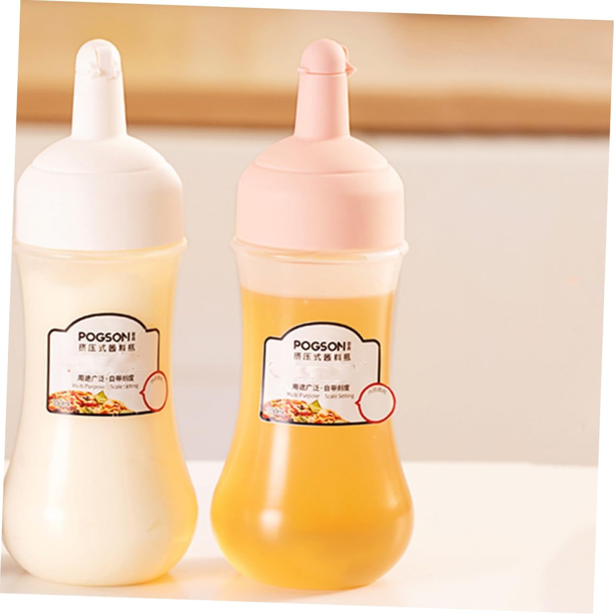 High-Quality Squeeze Bottle Set for Kitchen Condiments