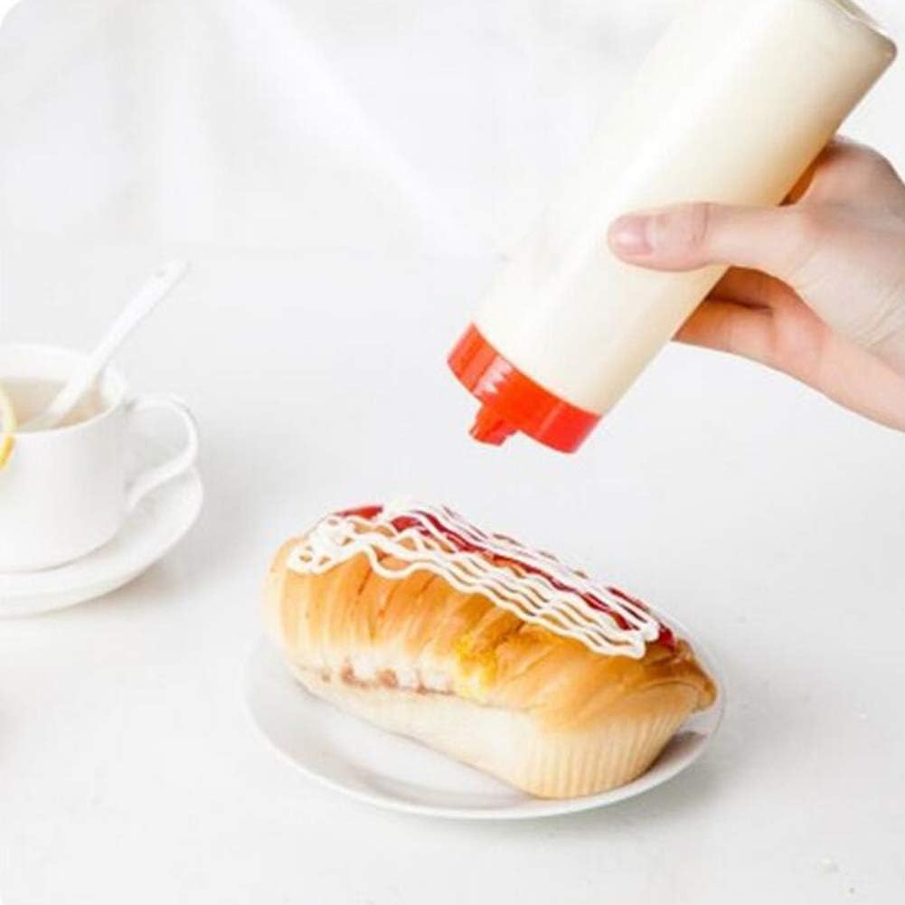 4-Hole Squeeze Bottles for Condiments