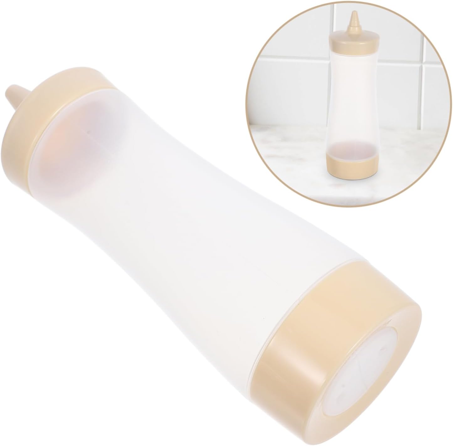 STOBAZA 3 Piece Ketchup Mustard Squeeze Bottles