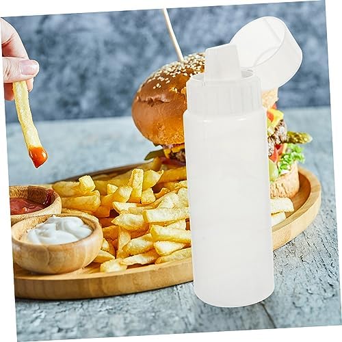 SHOWERORO Sauce Squeezing Bottles Condiment Squeezing Set Portable Dressing Squeeze Bottles