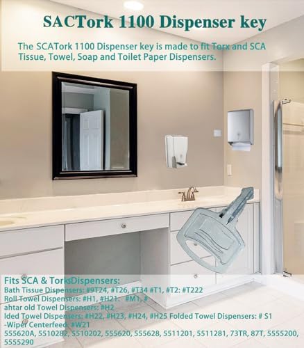 Paper Towel Toiletry Dispenser Key