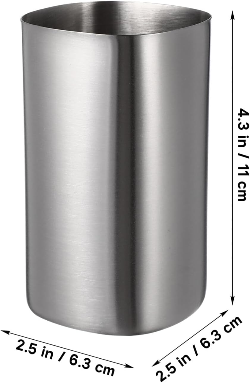 Angoily Stainless Steel Toothbrush Holder Durable Stylish Bath Organizer