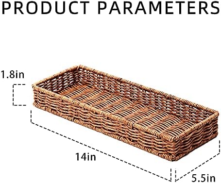 Rattan Bathroom Tray