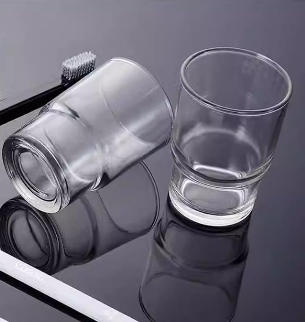 Elegant Transparent Toothbrush Holder